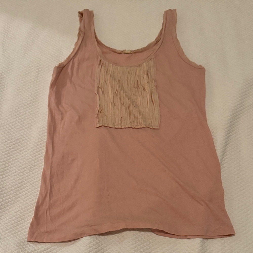 J crew Women's Pink Sleeveless tank Top